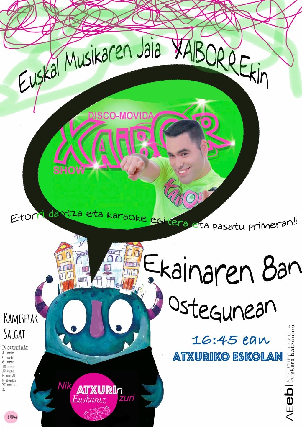 Euskal musikaren jaia – 8 de junio –